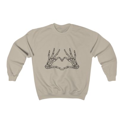 Skeleton Heart Crewneck Sweatshirt - Image 3