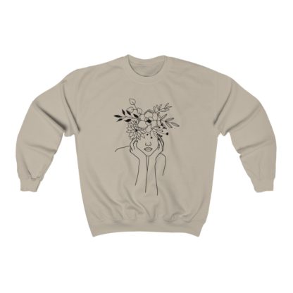 Beautiful Flowers Crewneck Sweatshirt - Image 2