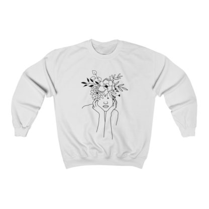 Beautiful Flowers Crewneck Sweatshirt