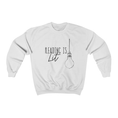 Reading Is Lit Crewneck Sweatshirt - Image 2