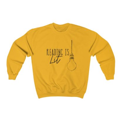 Reading Is Lit Crewneck Sweatshirt - Image 5