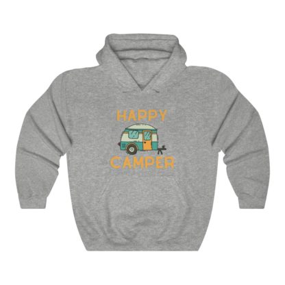 Happy Camper Hooded Sweatshirt - Image 3