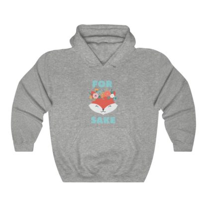 For Fox Sake Hooded Sweatshirt - Image 4