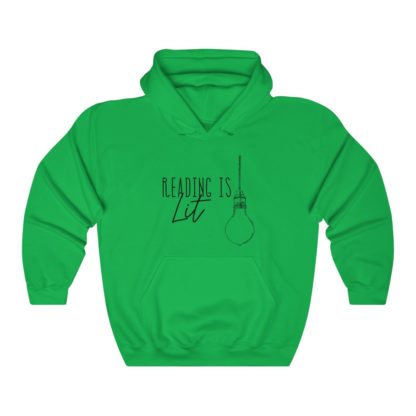 Reading Is Lit Hooded Sweatshirt - Image 4