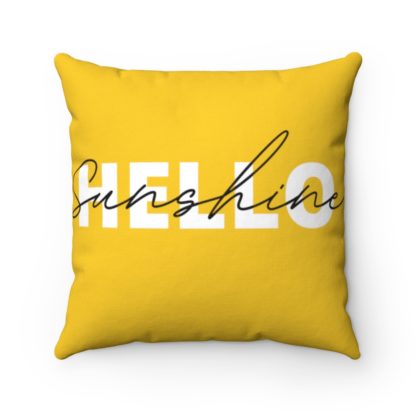 Hello Sunshine Square Pillow - Image 4