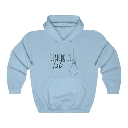 Reading Is Lit Hooded Sweatshirt - Image 5