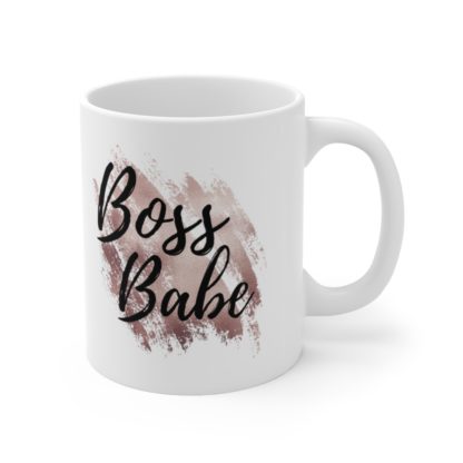 Boss Babe Ceramic Mug 11oz - Image 4