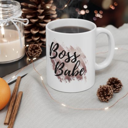 Boss Babe Ceramic Mug 11oz - Image 5