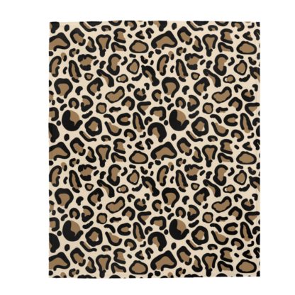 Leopard Velveteen Plush Blanket - Image 2