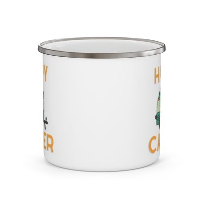 Happy Camper Enamel Mug - Image 2