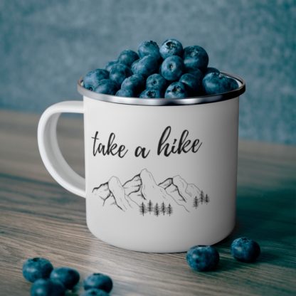 Take a Hike Enamel  Mug