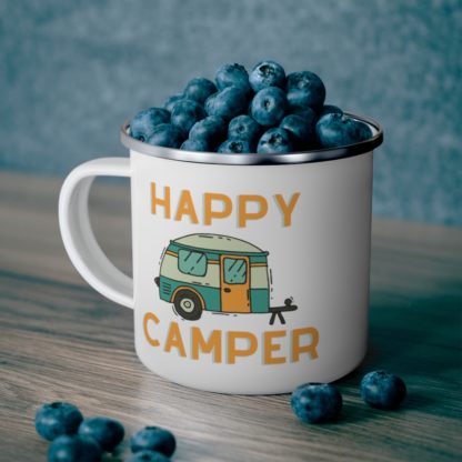 Happy Camper Enamel Mug - Image 5