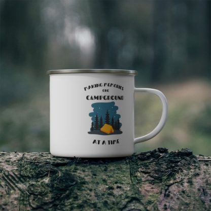 Camping Memories Enamel Mug