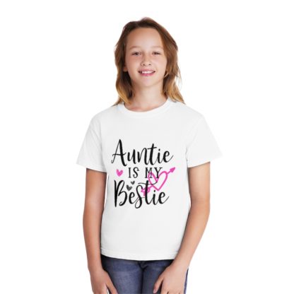 Auntie Is My Bestie Youth Tee - Image 4